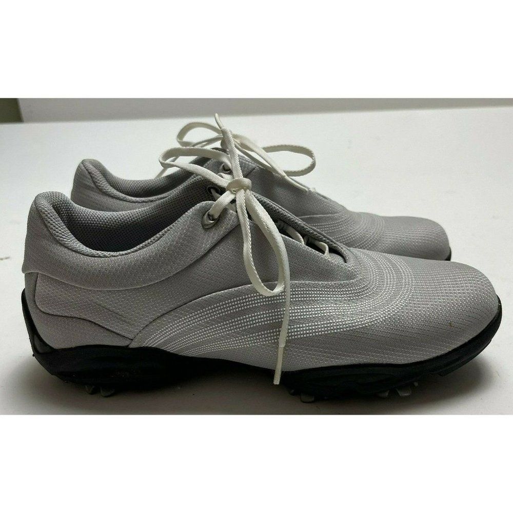 Adidas Grey Golf Shoe Womens Size 8 Art# 737247